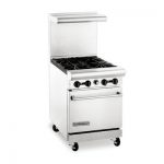American Range AR-4 Commercial Gas Range With 4 Burner - 155,000 BTU/Hr