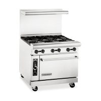 American Range Commercial Gas Range With 6 Burner AR-6 - 227,000 BTU/Hr
