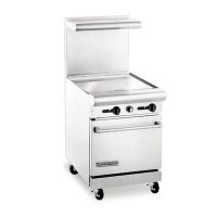 American Range Commercial Gas Range with Griddle AR24G - 67,000 BTU/Hr