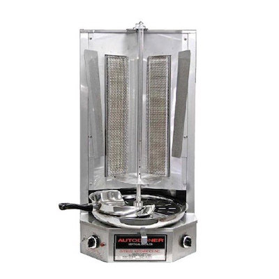 Autodoner Commercial Gas Gyro Machine G400 - 40,000 BTU/Hr