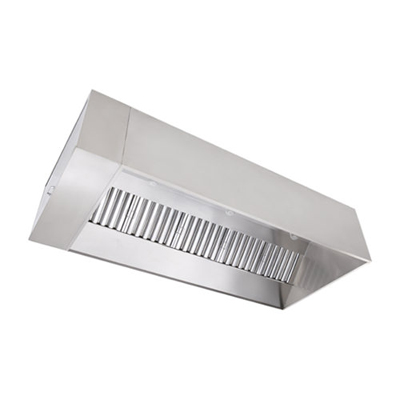 CaptiveAire Commercial Wall Canopy Hood SND-2 - 400°F/600°F