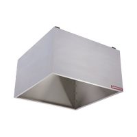 CaptiveAire Commercial Wall Canopy Hood VHB - 100/150CFM/FT