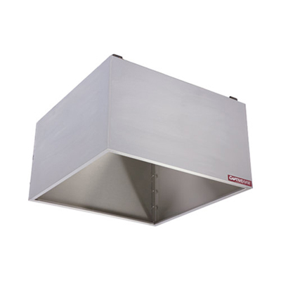 CaptiveAire Commercial Wall Canopy Hood VHB - 100/150CFM/FT