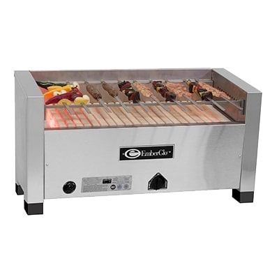 EmberGlo Commercial Kabob Char Broiler 25WC-LP - 47,200 BTU/Hr