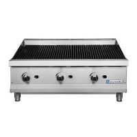 Eurodib Commercial Gas Charbroiler CBR36 - 120,000 BTU/Hr