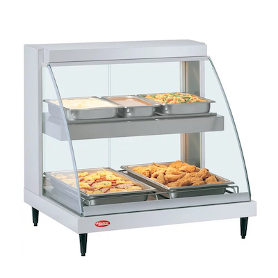 Hatco Curved Heated Display Case GRCD-2PD - 32"