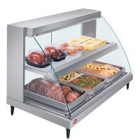 Hatco Curved Heated Display Case GRCD-3PD - 45"