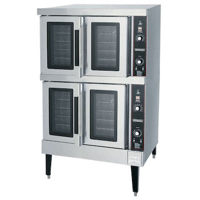 Hobart Full Size Electric Convection Oven HEC502 - 208/240V, Double Deck