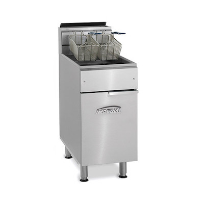 Imperial Commercial Gas Fryer IFS-40-OP - 105,000 BTU/Hr