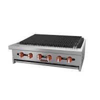 MVP Commercial Gas CharBroiler SRRB-24 - 64,000 BTU/Hr