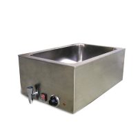 Omcan Single Pan Food Warmer SB9000 - 1200 Watts