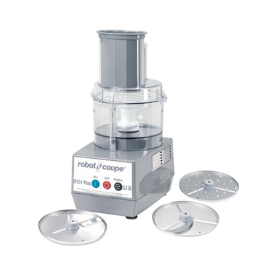 Robot Coupe Continuous Feed Food Processor R101-PLUS - 2.5 Qt Clear Bowl