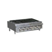 Royal Range Commercial Counter-Top Charbroiler RRB-24 - 60,000 BTU/Hr