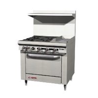 Southbend Commercial Gas Range With Griddle S36D-1G - 165000 BTU/Hr