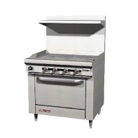 Southbend Commercial Gas Range With Griddle S36D-3G - 99,000 BTU/Hr