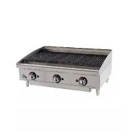 Star Max Commercial Gas Charbroiler 6136RCBF - 105,000 BTU/Hr