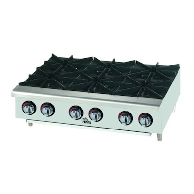 606HF Star Max Commercial Gas Hot Plate 606HF - 150,000 BTU/Hr