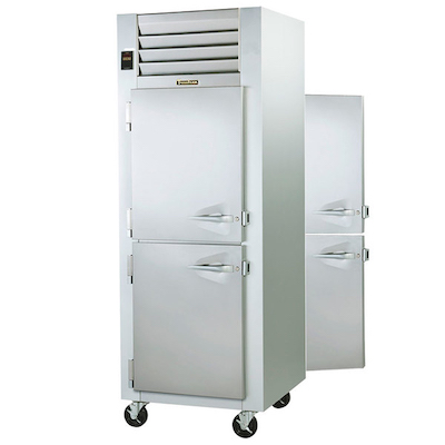 Traulsen Pass-Through Hot Food Holding Cabinet G14304P - Half Door
