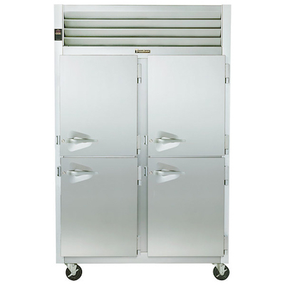 Traulsen Pass-Through Hot Food Holding Cabinet G24307P - Half Door