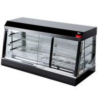 40735 Vollrath Angled Glass Countertop Heated Display Case 40735 - 48"