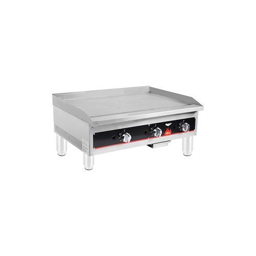 40723 Vollrath Cayenne Commercial Thermostatic Gas Griddle 40723 - 84,000 BTU/Hr