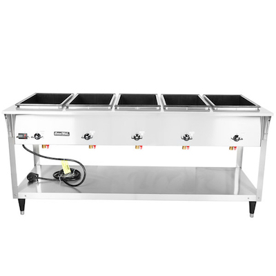 38215 Vollrath Serve Well Hot Food Table 38215 - 5 Wells