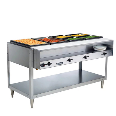 38118 Vollrath ServeWell Electric Hot Food Table 38118 - 4 Wells