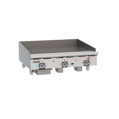 Vulcan Commercial Countertop Gas Griddle 36RRG - 82500 BTU/Hr