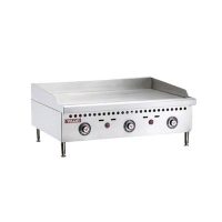 Vulcan Commercial Thermostatic Gas Griddle VCRG36-T - 75,000 BTU/Hr
