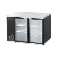 Blue Air Back Bar Refrigerator BBB59-2BG - 59", Glass Door