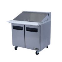 Blue Air Commercial Mega Top Sandwich Prep Table BLMT36