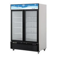 Blue Air Merchandising Freezer BKGF49 - Two Door