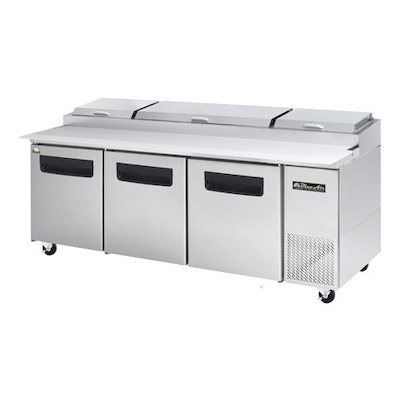 Blue Air Pizza Prep Refrigerator BAPP93 - 93"