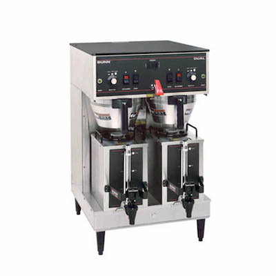 Bunn Twin Shuttle Coffee Brewer DUAL - 1.5 Gal