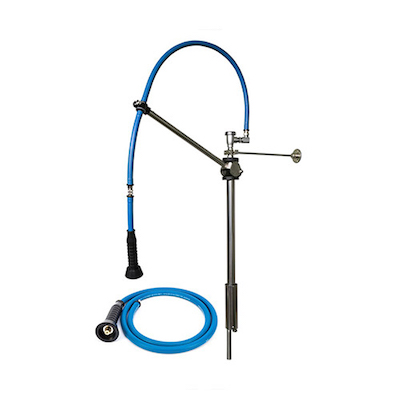 IF5402 HIMI Instinct Wall Mount Pre-Rinse Faucet IF5402 - 54" Hose, Vacuum Breaker, 6" Extensive Hose
