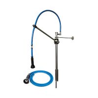 IF6002 HIMI Instinct Wall Mount Pre-Rinse Faucet IF6002 - 60" Hose, Vacuum Breaker, 6" Extensive Hose