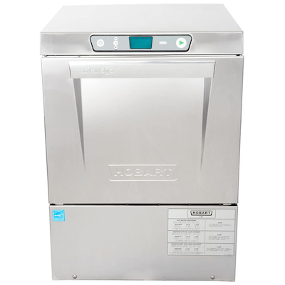 LXER-2 Hobart Sanitizing Undercounter Dishwasher LXER-2 - Hot Water, Energy Recovery