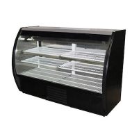 Howard McCray Floor Refrigerated Display Case MIRAGE-6-DC - Curved Glass