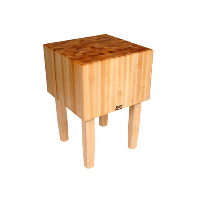 John Boos Maple Butcher Block AA02 - 24" x 24", 16" Deep