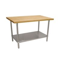 John Boos Maple Wood Work Table JNS09 -