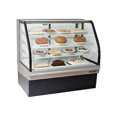 CGB-77 Master-Bilt Floor Display Refrigerator CGB-77 - 77", Curved