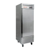 NSF-061-H New Air Reach-in Freezer NSF-061-H - Two Solid Door