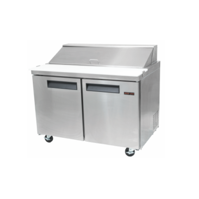 New Air Salad/Sandwich Prep Table NPT-048-SA - Two Door