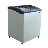 Ojeda Glass Top Ice Cream Freezer NB-28 - 28"
