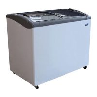 Ojeda Glass Top Ice Cream Freezer NB-43 - 43"