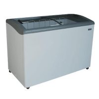 Ojeda Glass Top Ice Cream Freezer NB-51 - 51"