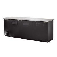 TRUE Back Bar Refrigerator TBB-4 - 90", Solid Door