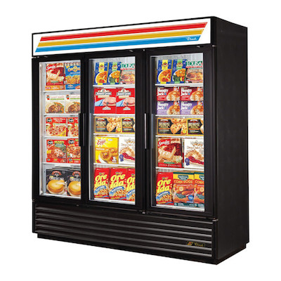 TRUE Glass Merchandising Freezer GDM-72F-LD - One Door