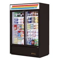 GDM-47-LD TRUE Glass Merchandising Refrigerator GDM-47-LD - Two Door