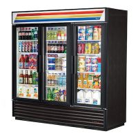 GDM-72-HC-LD TRUE Glass Merchandising Refrigerator GDM-72-HC-LD - 78"